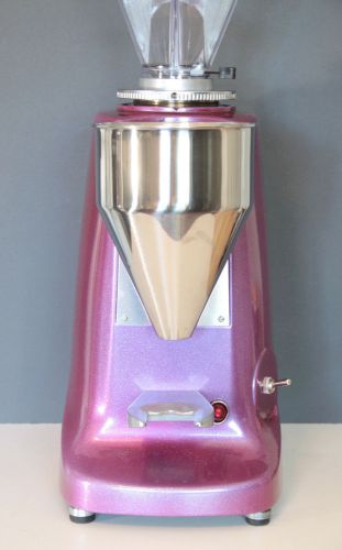 MAZZER SUPER JOLLY COMMERCIAL DOSERLESS BURR GRINDER - UPGRADED - SKY PINK