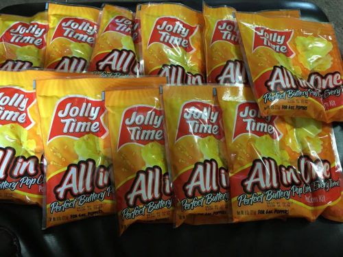 Jolly Time All in One for 6 oz Poppers Butter Pack of 11 Kits FREE SHIP