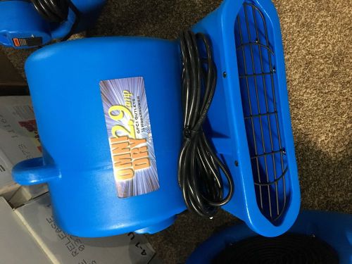 Air Mover OmniDry 2.9 AMP stackable 1/3 Horse Power Restoration AC25A