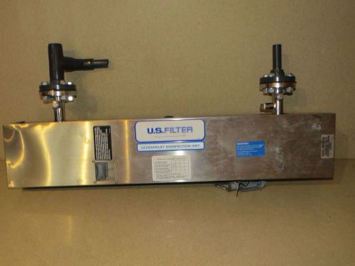 Aquafine SL-1 UV Ultraviolet Disinfection Unit for Water Purification Filtration
