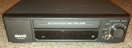 Ganz CTR-030NC-2 30hr Continuous / 960hr Time Lapse VHS VCR No Remote NIB