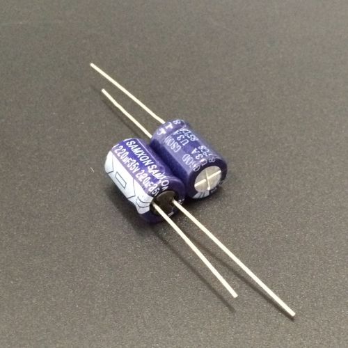 20pcs 35v 220uf 35v samxon gs 8x11.5mm aluminum electrolytic capacitor for sale