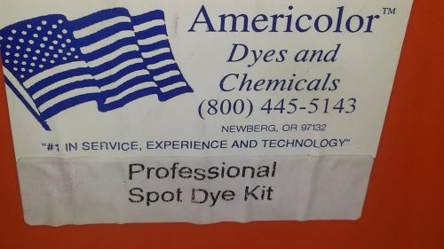 carpet cleaning dye kit