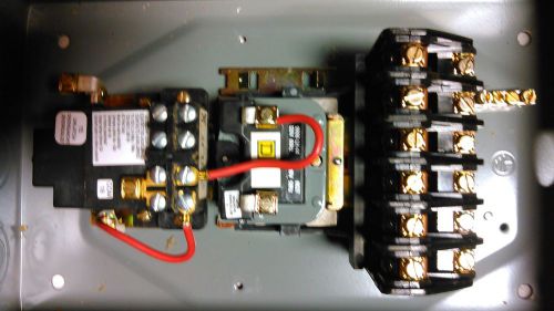 Square D 8903LX060 Enclosed Lighting Contactor 6 Pole 600V 30 Amp 120v Coil