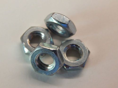 ( 200 ) 1/4-20 hex jam nut * zinc plated steel * new stock * for sale