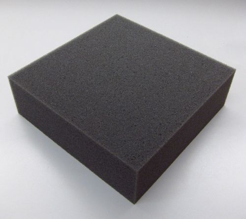 14 Gray / Grey/ Charcoal Foam Blocks - 2.5&#034; x 7.75&#034; x 7.75&#034; - Packing Shipping