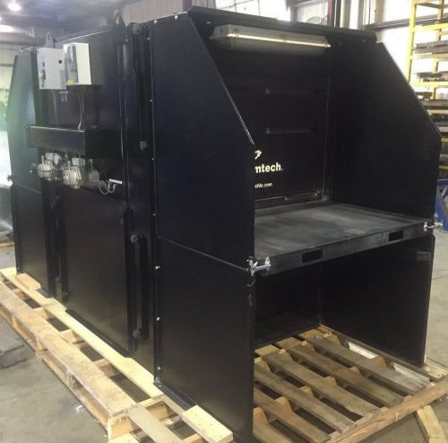 Two station (dual) - back draft bench for weld fume/dust collection for sale