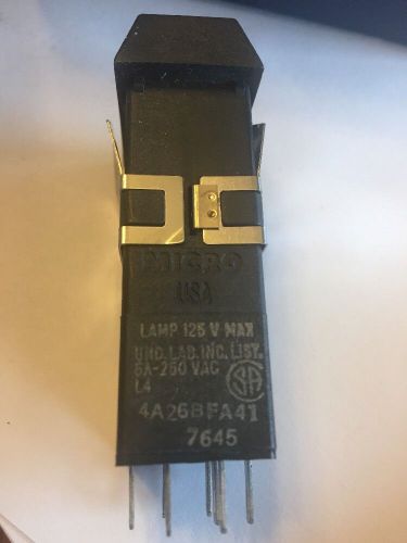 4A26BFA41 Micro Switch 7645 Honeywell LAMP 125V Plug In Unit