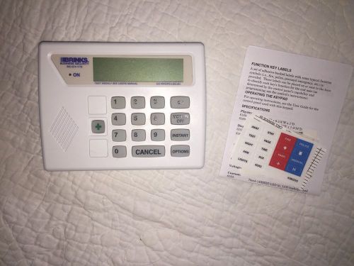 Brinks Security Keypad