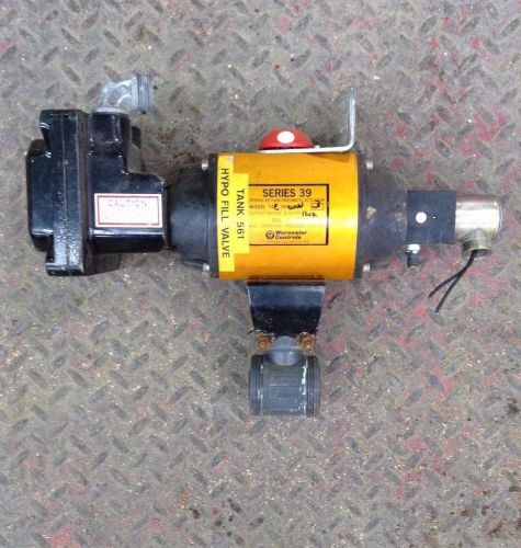 True union 3/4&#034; pvc pneumatic ball valve w/ worcester controls 15 39s actuator for sale