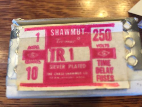 Lot of 20 shawmut tri-onics tr1r fuse new for sale