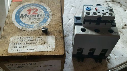 ALLEN-BRADLEY 193-A1K3 OVERLOAD RELAY