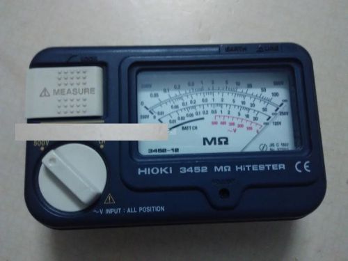 HIOKI 3452 Insulation Tester