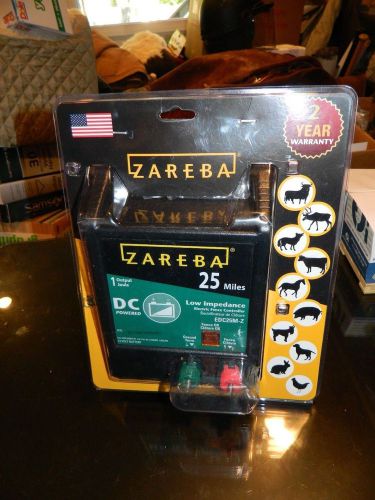 Brand New Zareba EDC25M-Z Low Impedance Electric Fence Controller 25 Miles