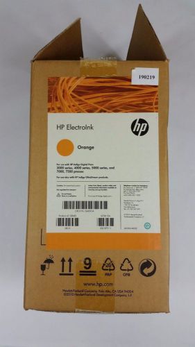 NEW NOS HP Indigo ElectroInk Orange Q4091A