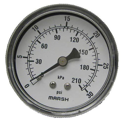 Pressure gauge 2-1/2, 0-30 for groen - part# 078000 for sale