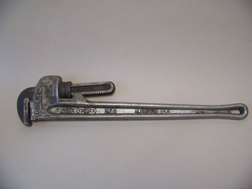 Ridgid 24&#034;  824 Aluminum Pipe Wrench