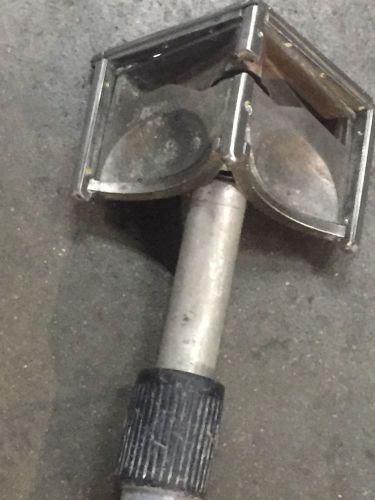 3&#034; drywall angle head plow with pole
