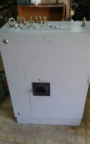 600 amp 600v 4 pole circuit breaker in enclosure for sale