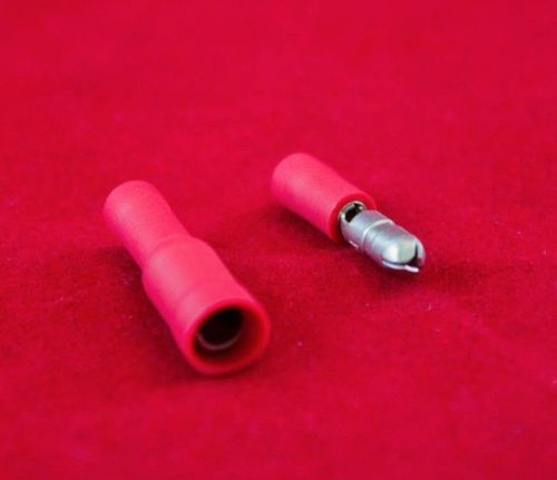 Bullet Disconnect Kit (Male &amp; Female) Red Ideal 22 –18 AWG 770054L 12pc. 6Sets