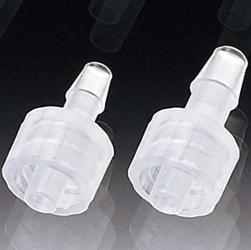 Pair Male Luer Syringe Fitting to 1/8&#034; Barb Hose ID PP polypropylene +ZP