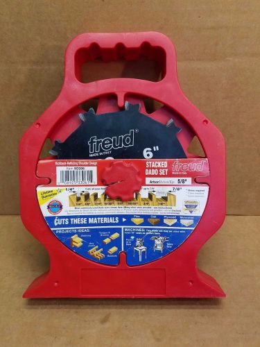 Freud SD206 Circular Saw Pro Dado Set 6&#034; X 5/8&#034; Bore