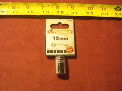 (3254.) Standard Socket 12mm x 3/8&#034; Drive 6-pt