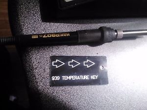 Custom Hakko 939 control key card
