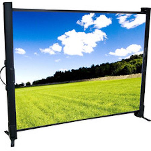 Matte White Portable Projection Screen 30&#034; H x 40&#034; W Viewing Movie Home Theater