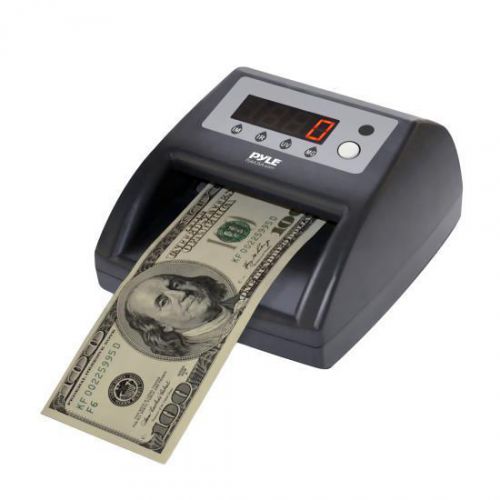 Pyle PRMDC40 2-in-1 Bill Counter &amp; Counterfeit Bill Detector