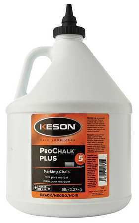 Keson pm105black marking chalk, waterproof, black, 5 lb. for sale