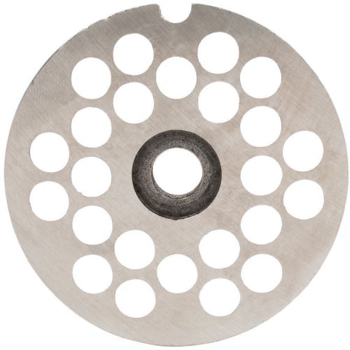 8MM PLATE FOR WESTON #10 OR #12 ELECTRIC MEAT GRINDERS (STAINLESS STEEL)