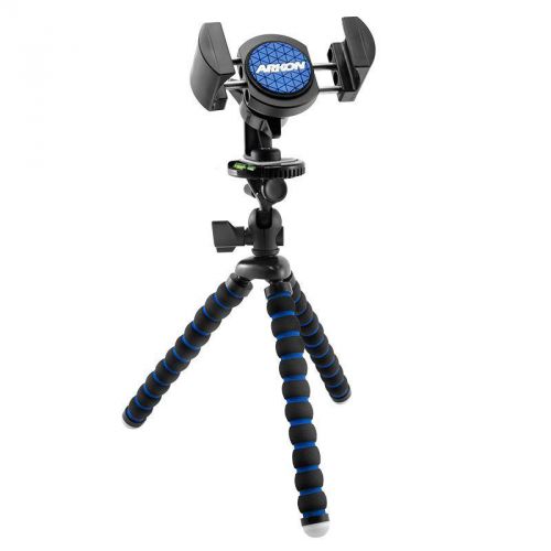Rvtrixl: arkon 11 inch tripod with phone holder mount for streaming live video for sale
