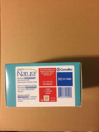 CONVATEC 411805 Natura Moldable Stomahesive Skin Barrier, 1 1/4 -1 3/4 In New