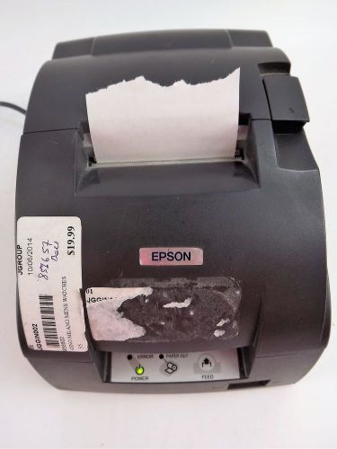 Epson TM-U220PD M188D POS Receipt Printer With Power Cord-Used