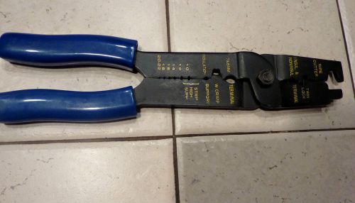 UNBRANDED HEAVY DUTY WIRE CUTTER / STRIPPER / TERMINAL CRIMPER