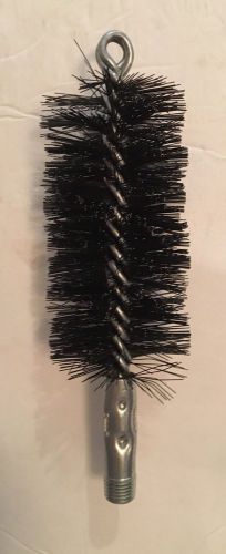 Osborn 51069SP Straight Wire Flue Brush, Carbon Steel, 0.012&#034; Wire Diameter