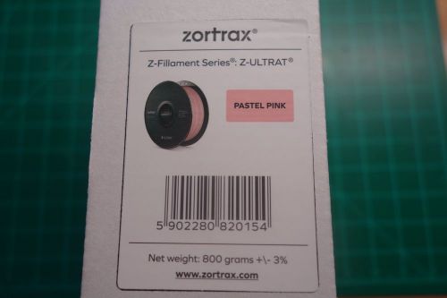 ZORTRAX 3D PRINTER PRINTING FILAMENT PASTEL PINK Z-ULTRAT 1.75MM M200 INVENTURE