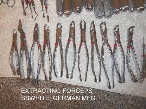 Dental instruments forceps, elevators, scalers, curettes, surgical &amp; more!! for sale