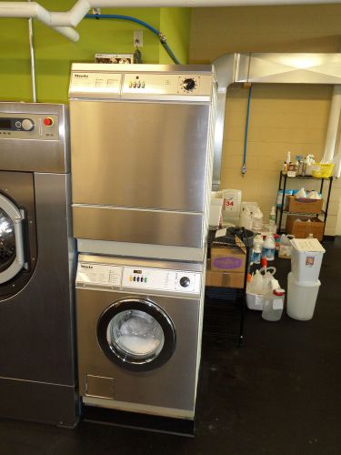 Miele Little Giant washer and dryer pair
