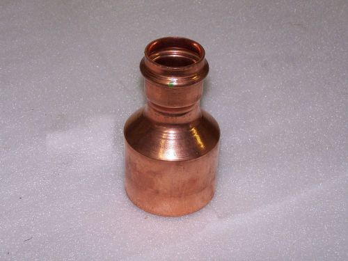 New viega reducer,3&#034; x 1-1/2&#034;,copper, 200 psi nsf 61 d nh4a for sale