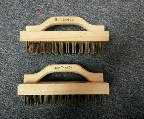 Bon tool co. masonry brick wire brushes (2) for sale