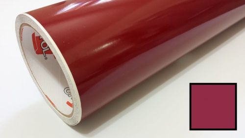 Gloss Burgandy Vinyl 24&#034;x30&#039; Roll Sign Making Supplies Decal Craft Decoration