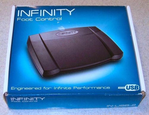 INFINITY IN-USB-2 Foot Control in the Box