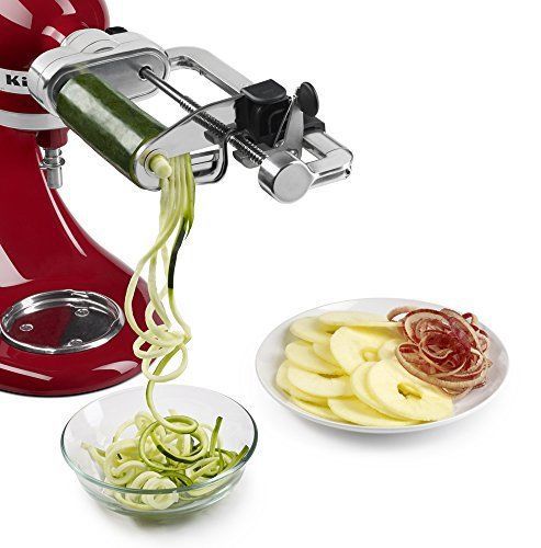 KitchenAid KSM1APC Spiralizer Attachment with Peel, Core and Slice