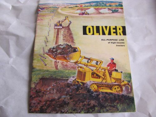 Oliver Tractor Brochure,C.60s,GC