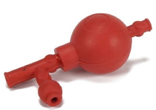 Standard safety pipette filler red rubber pipet filler for sale
