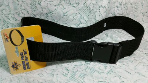 Raines Medium Police Grade Duty Belt  size 31-39&#034; Derlin Quick Release Buckle