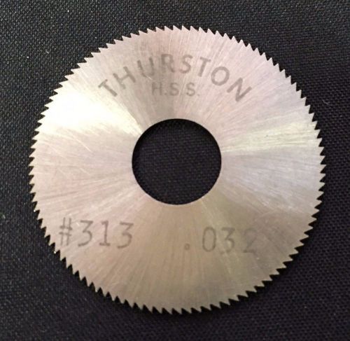 Thurston jewelry 1-1/4 x 0.032 x 3/8 100t slitting slotting saw for sale