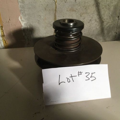 15&#034;.  clausing drill press variable speed motor pulley lot #35